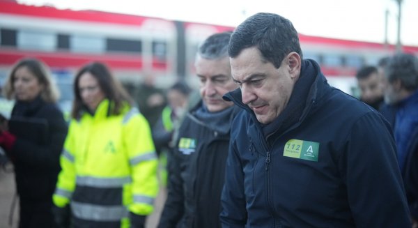 Moreno confirma 48 hospitalizados y el inicio de pruebas de ADN para identificar a los fallecidos en Adamuz