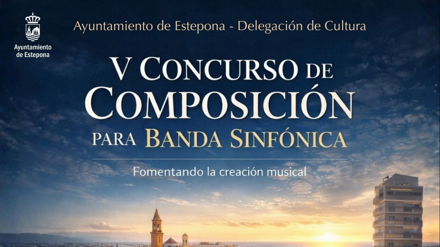 Estepona convoca su V Concurso de Composición para Banda Sinfónica, dotado con 10.000 euros