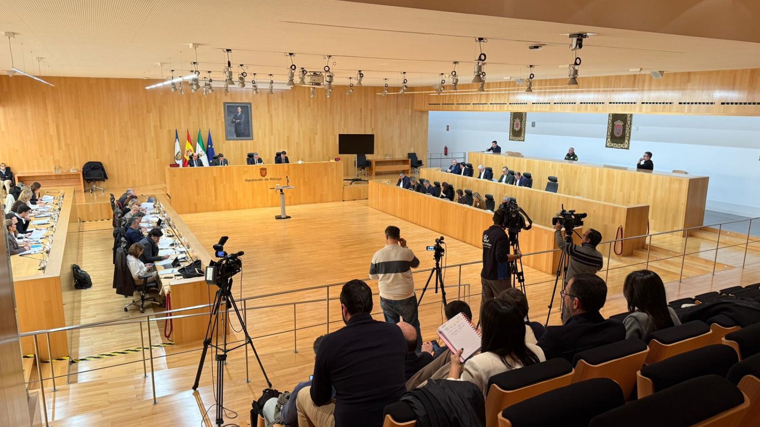 La Diputación de Málaga aprueba por unanimidad reclamar obras hidráulicas urgentes