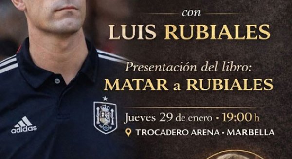 Luis Rubiales presenta en Marbella su libro ‘Matar a Rubiales’ dentro de los ‘Encuentros con la Cultura’