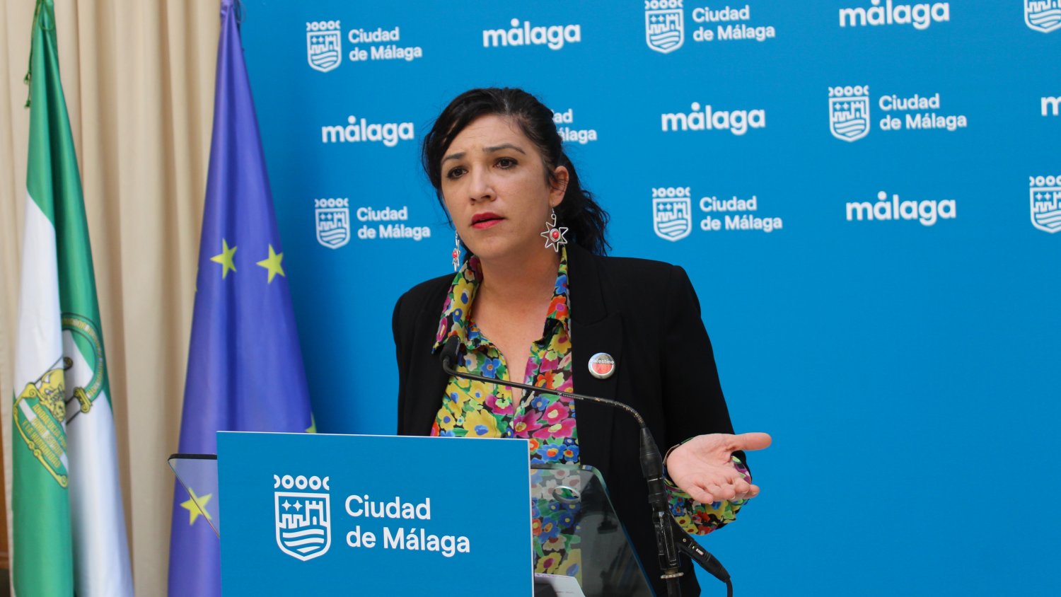 La portavoz adjunta de Con Málaga denuncia que los vehículos con matrículas foráneas no son sancionados