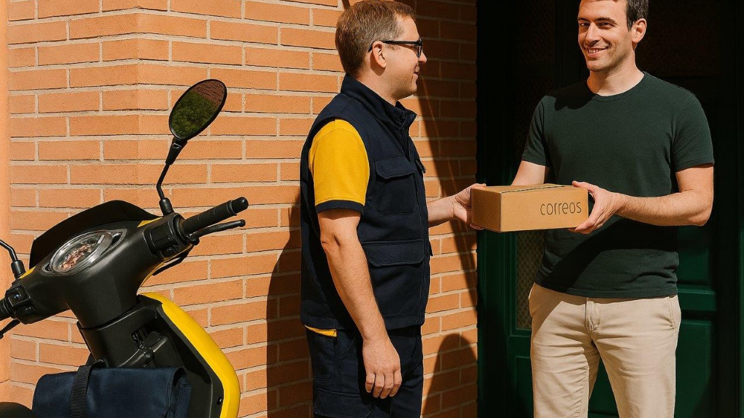 Correos impulsa en Málaga su servicio de recogida de paquetes a domicilio