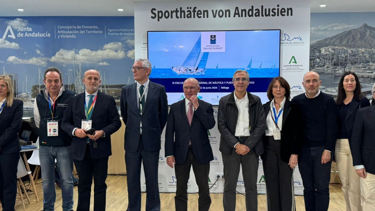 Marinas de Andalucía refuerza su liderazgo europeo en el Salón de Düsseldorf