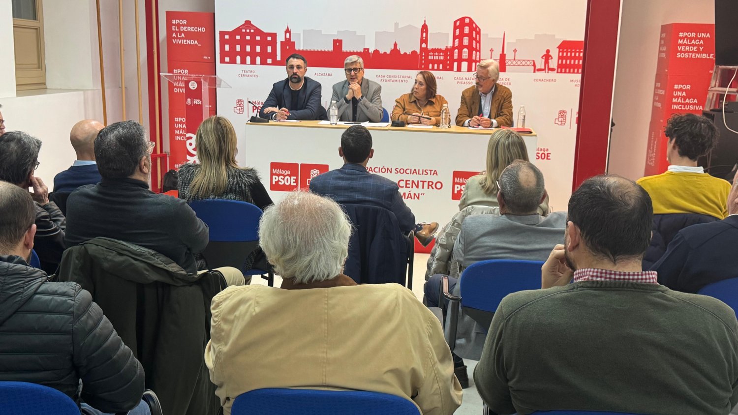  El PSOE plantea la elaboración de un plan para mejorar el acceso a la vivienda y la movilidad en Málaga