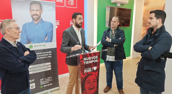 El PSOE de Vélez-Málaga eleva al TSJA un segundo recurso para frenar el 'doble cobro' de la tasa de basura