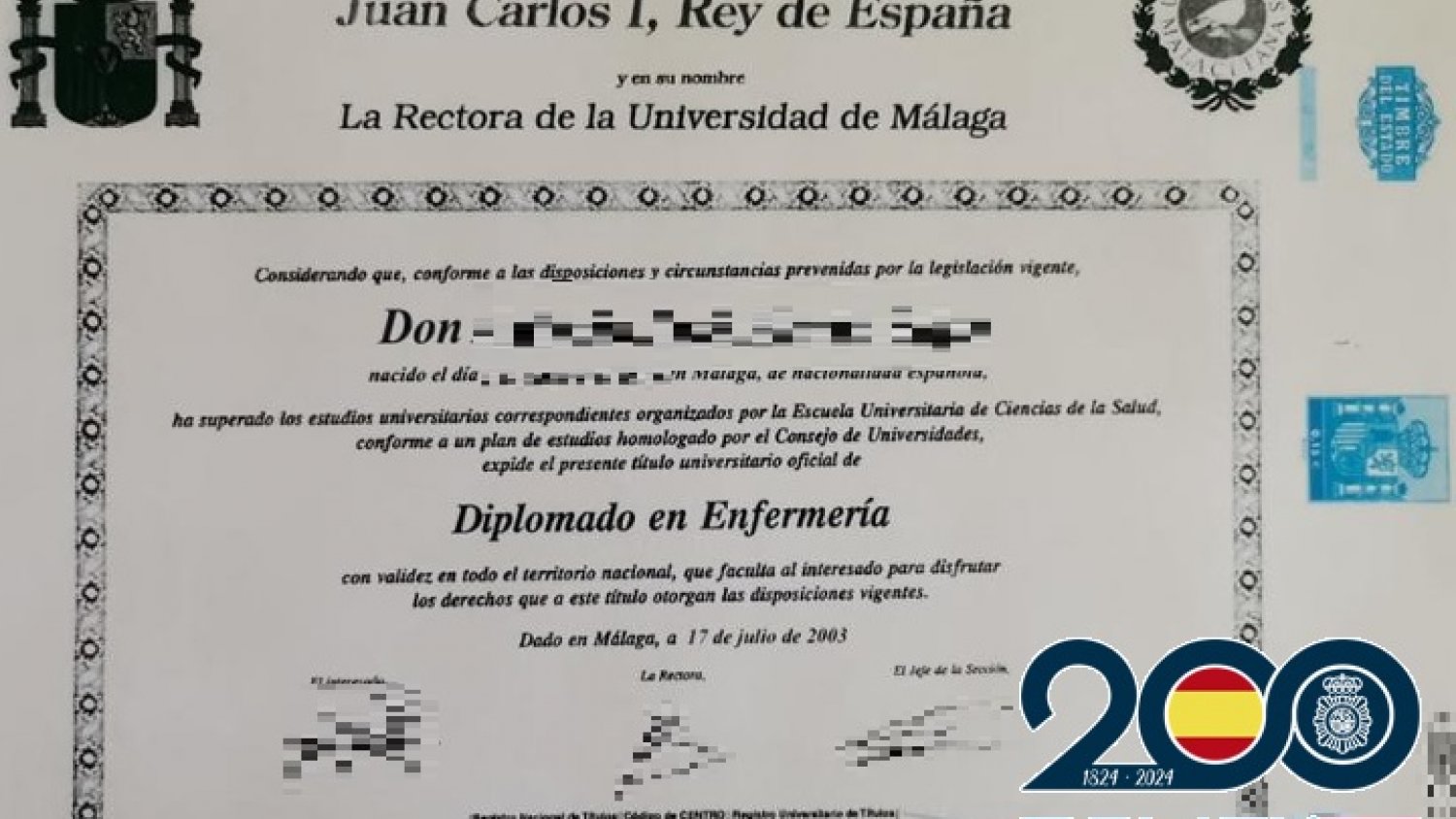 Detenido en Málaga un falso enfermero que trabajó en la sanidad pública y privada desde la pandemia