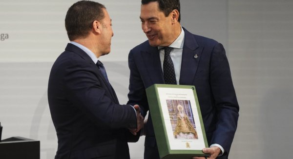 Juanma Moreno anuncia la primera piedra del nuevo hospital de Málaga que se llamará 'Virgen de la Esperanza'