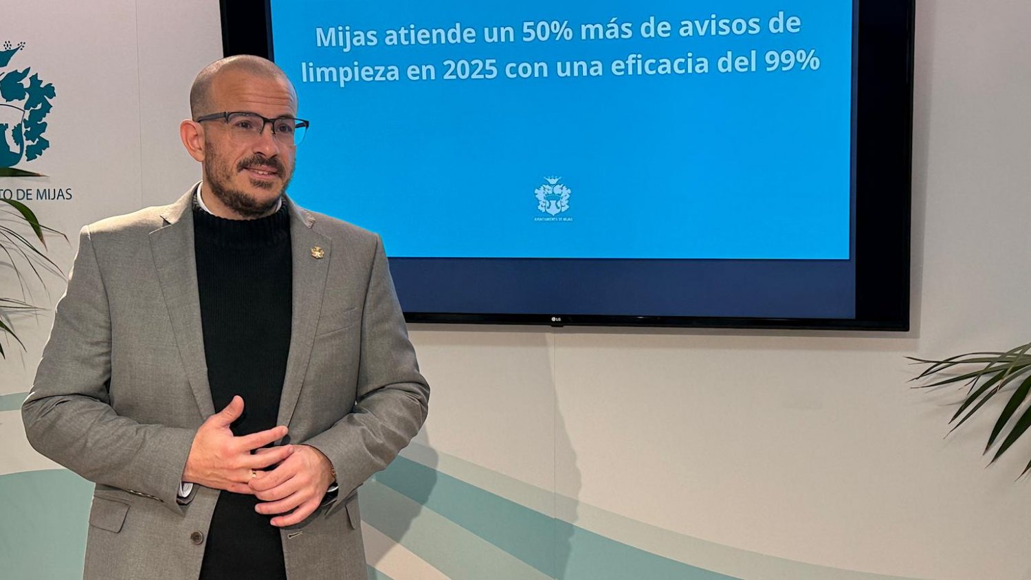 El servicio de Limpieza de Mijas resuelve el 99% de las incidencias en 2025 