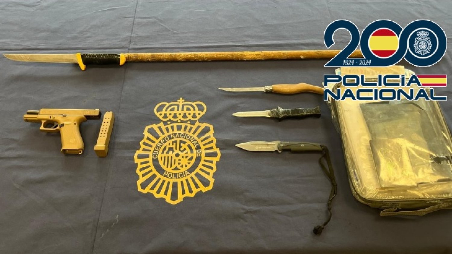 Detenido un hombre en Málaga por amenazar con un arma de fuego a su inquilino