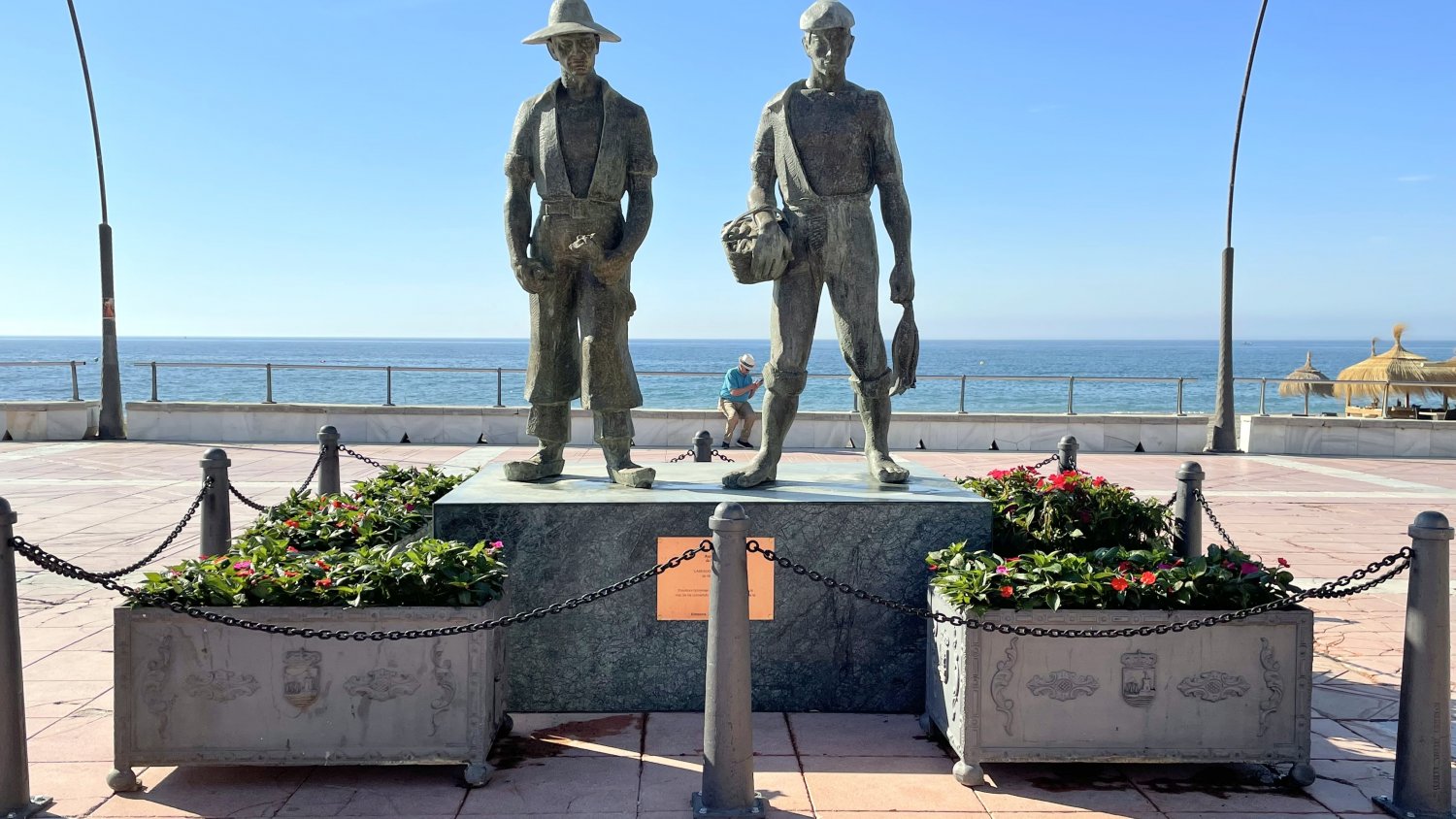 Finaliza la restauración de las doce obras incluidas en la Ruta de las Esculturas de Estepona