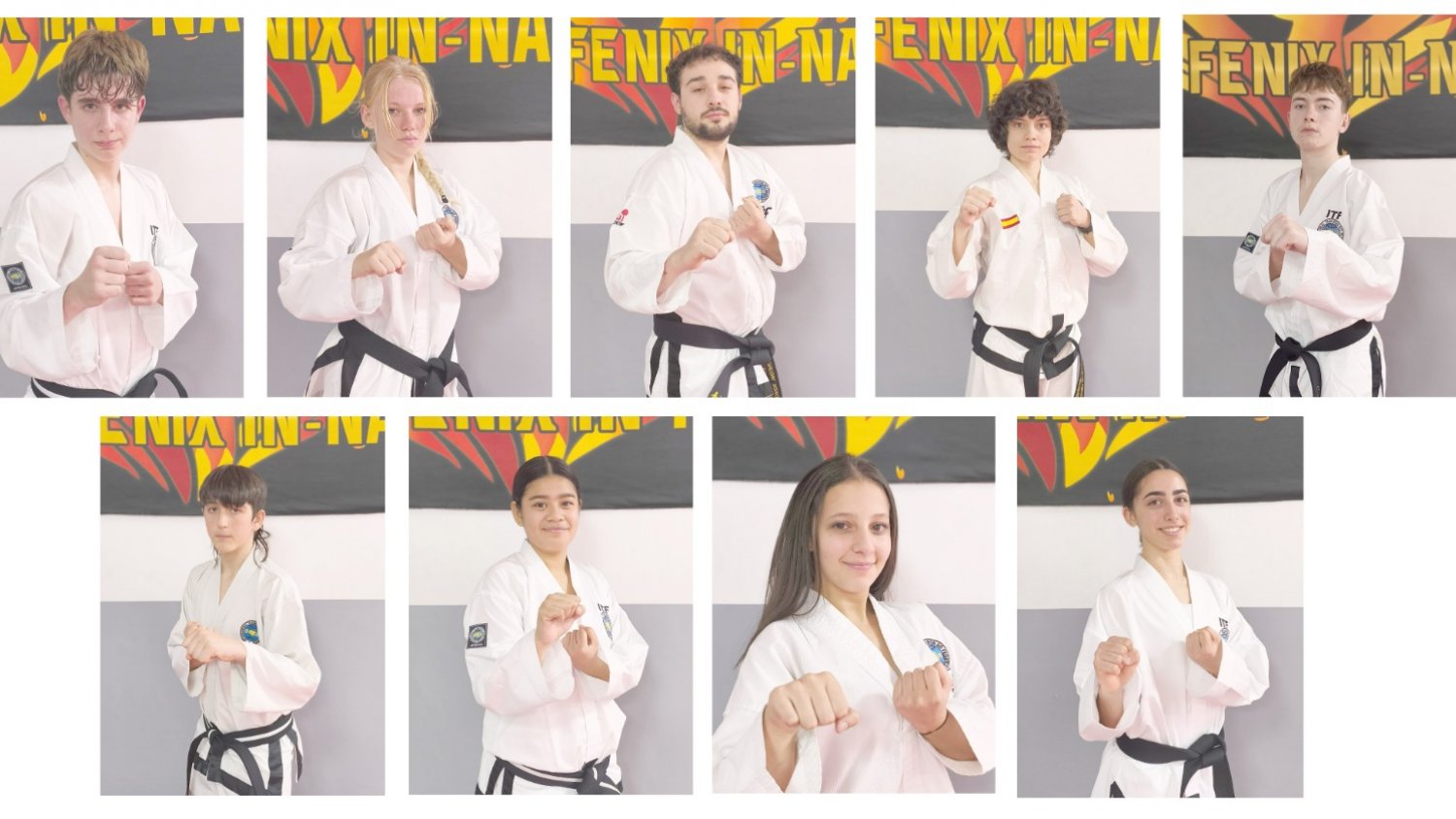 El Club Fénix In Nae Torremolinos aumenta su representación en la Selección Española de Taekwon-Do ITF 