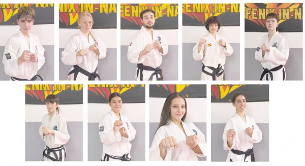 El Club Fénix In Nae Torremolinos aumenta su representación en la Selección Española de Taekwon-Do ITF 