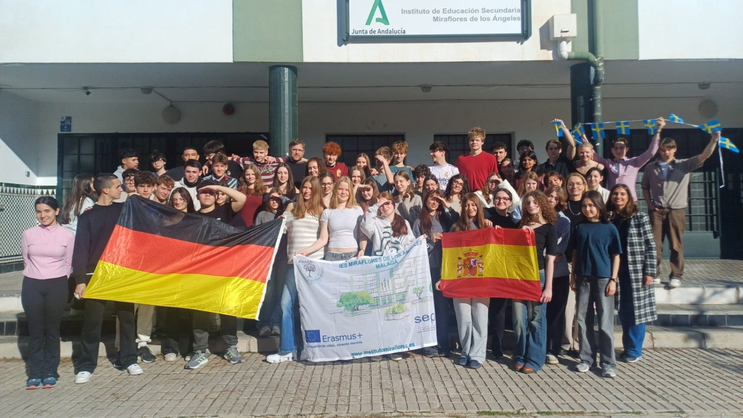 El IES Miraflores de Málaga se sitúa a la vanguardia nacional como centro Erasmus con sello de excelencia