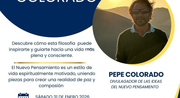 Estepona acoge un encuentro con Pepe Colorado sobre las claves del ‘Nuevo Pensamiento’