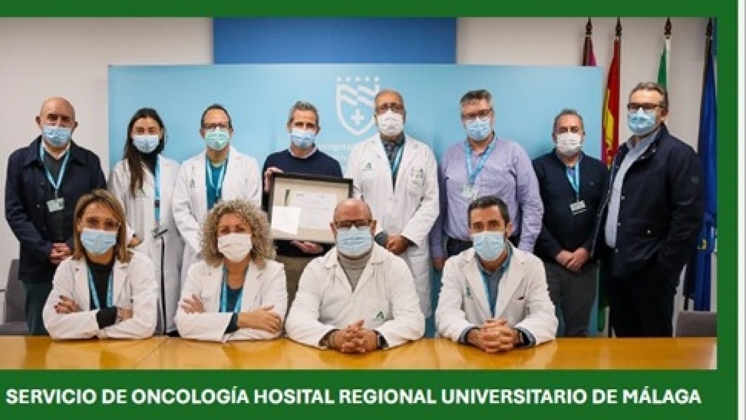 Hospitales públicos de Málaga certificados como excelentes por sus servicios de oncología médica 