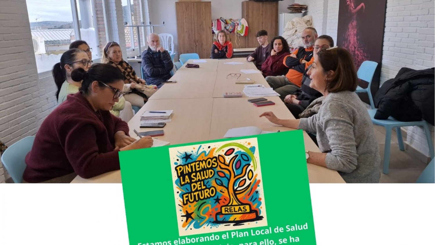 El Área Sanitaria Este de Málaga Axarquía participa en la elaboración del plan local de salud de Casabermeja