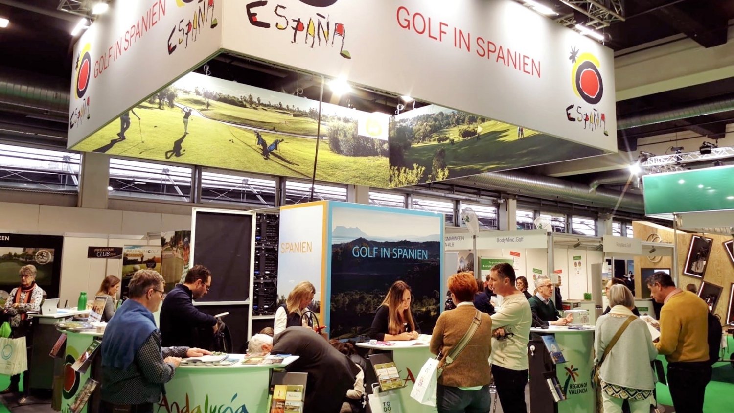 Andalucía promociona su oferta de golf en las principales ferias turísticas de Suiza y Dinamarca