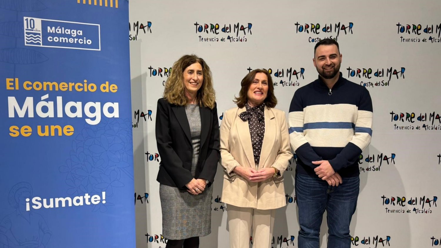 Málaga Comercio y la ACET firman una alianza estratégica para blindar el comercio de proximidad en Torre del Mar