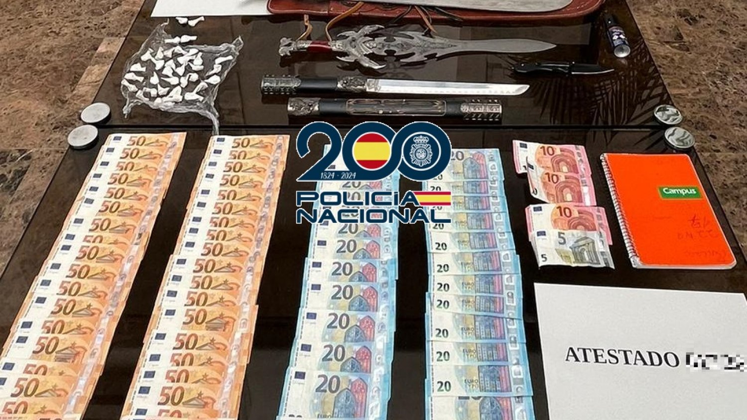 La Policía Nacional detiene a una pareja en Málaga por su presunta participación en un delito de tráfico de drogas