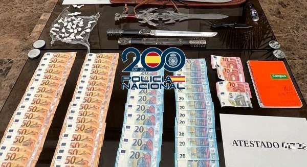 La Policía Nacional detiene a una pareja en Málaga por su presunta participación en un delito de tráfico de drogas