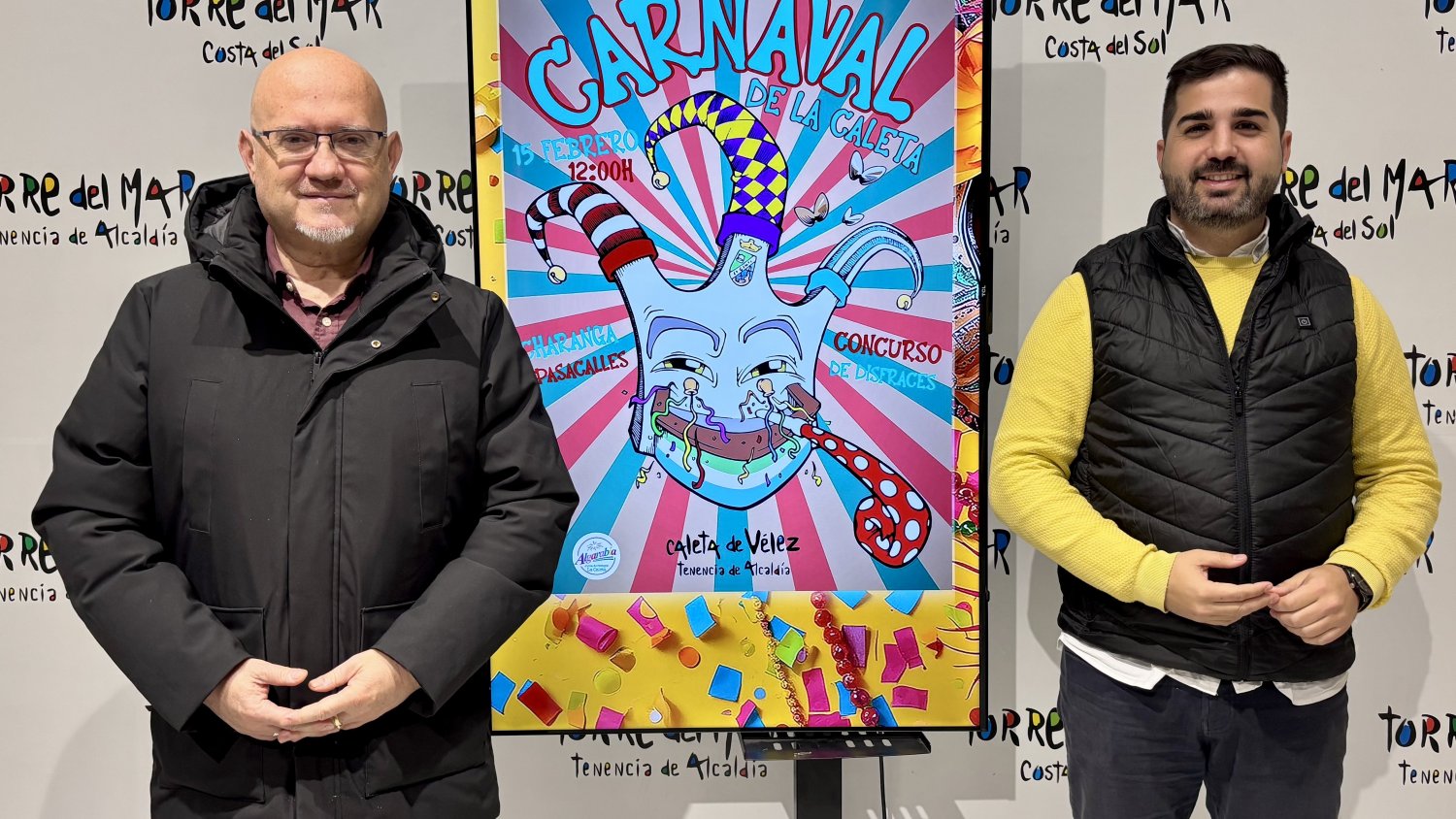 La Caleta de Vélez presenta su Carnaval 2026: desfile, batucadas y ocio infantil