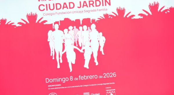 Ciudad Jardín acoge la VIII edición de la Carrera Urbana del Colegio Fundación Unicaja Sagrada Familia