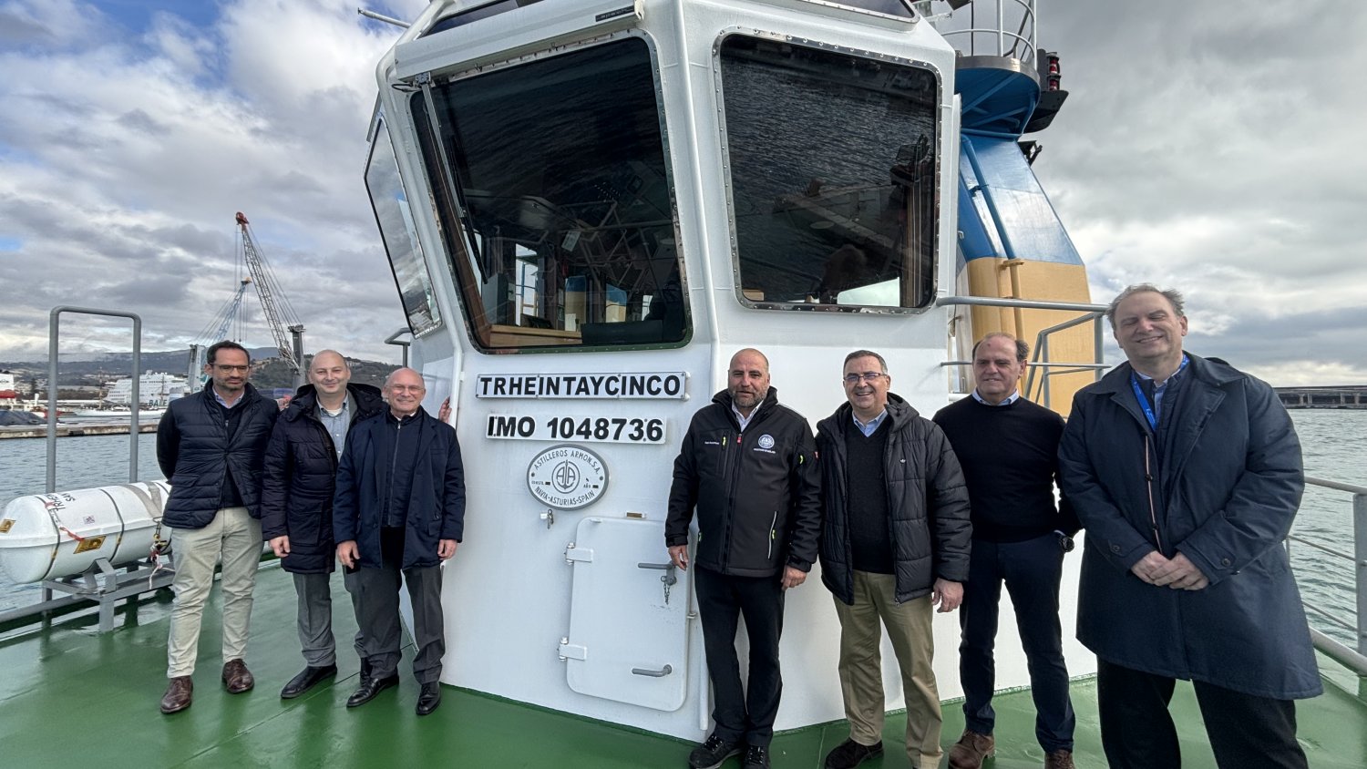 El Puerto de Málaga refuerza su flota con un nuevo remolcador ecológico