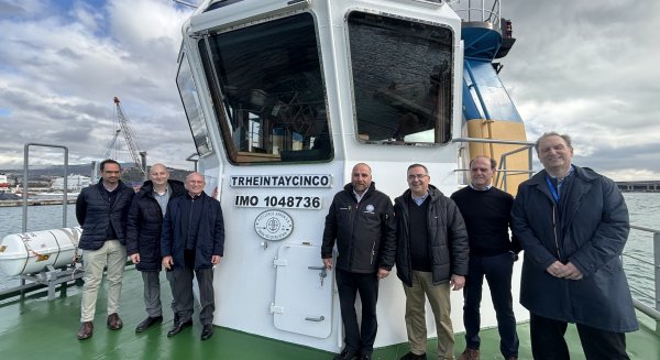 El Puerto de Málaga refuerza su flota con un nuevo remolcador ecológico