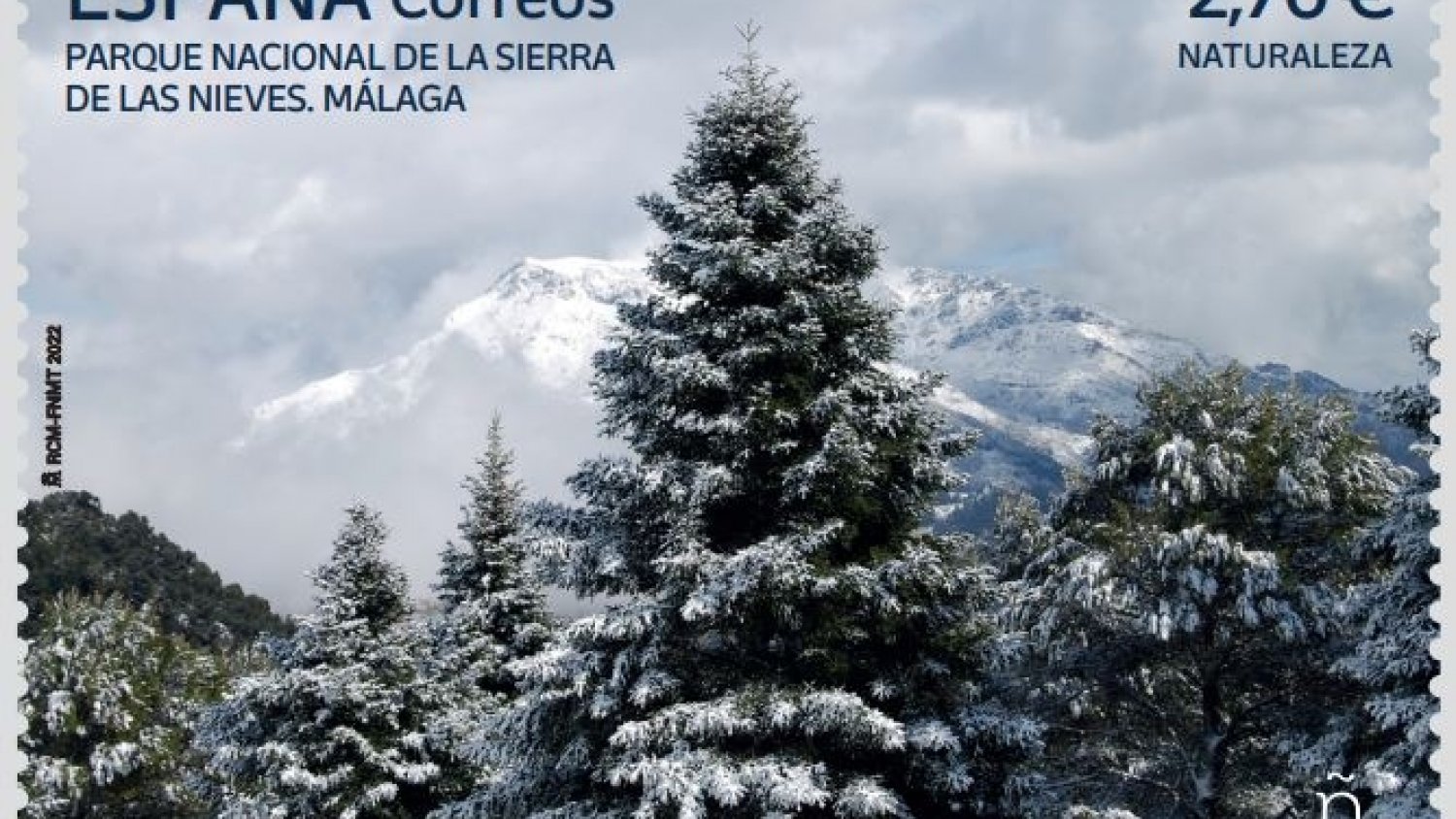 Correos lanza una colección de sellos donde aparece la Sierra de las Nieves de Málaga