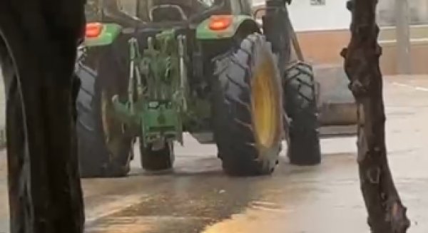 Málaga, cercada por el temporal: ríos desbordados y cortado el tren con Madrid