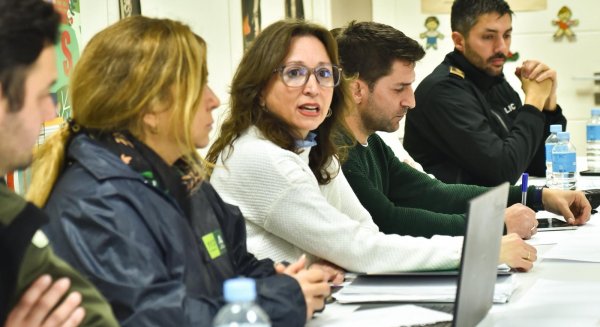 La Junta instala un Puesto de Mando Avanzado en Casares ante el nivel rojo del río Guadiaro