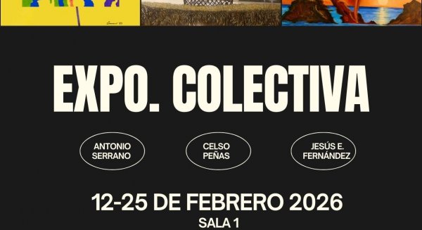 Estepona muestra la obra de los pintores sampedreños Antonio Serrano, Celso Peñas y Jesús  Fernández 