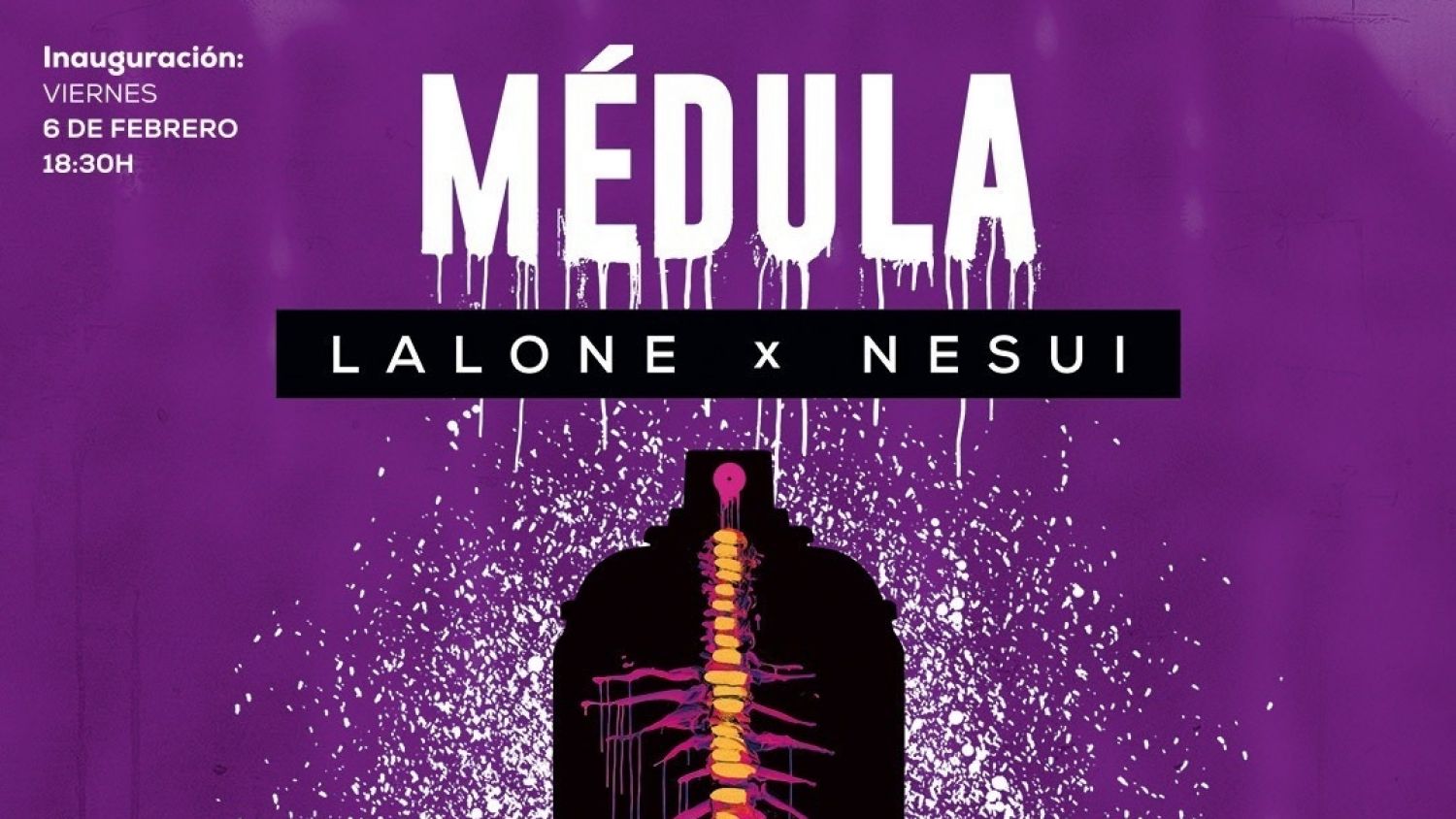 Torremolinos acoge la exposición conjunta de los artistas urbanos, Lalone y Nasui