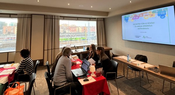 Andalucía TRADE promociona la enseñanza del español en Milán y Turín