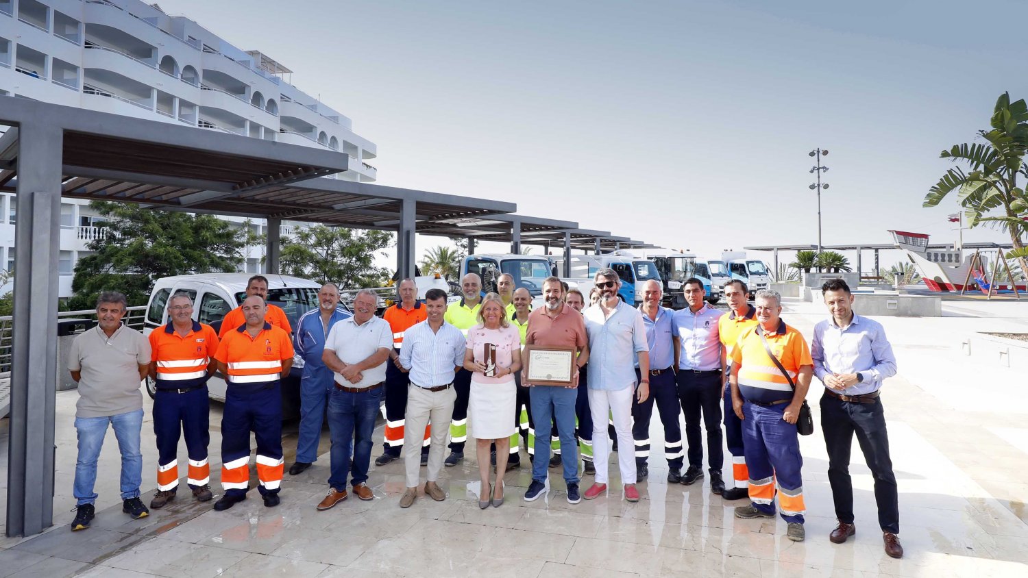 Marbella obtiene la Escoba de Platino por la labor en materia de sostenibilidad e innovación en el área de limpieza