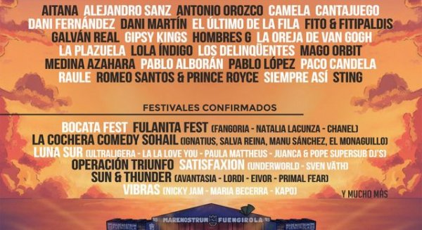 Marenostrum Fuengirola presenta su edición más ambiciosa con 40 días de conciertos