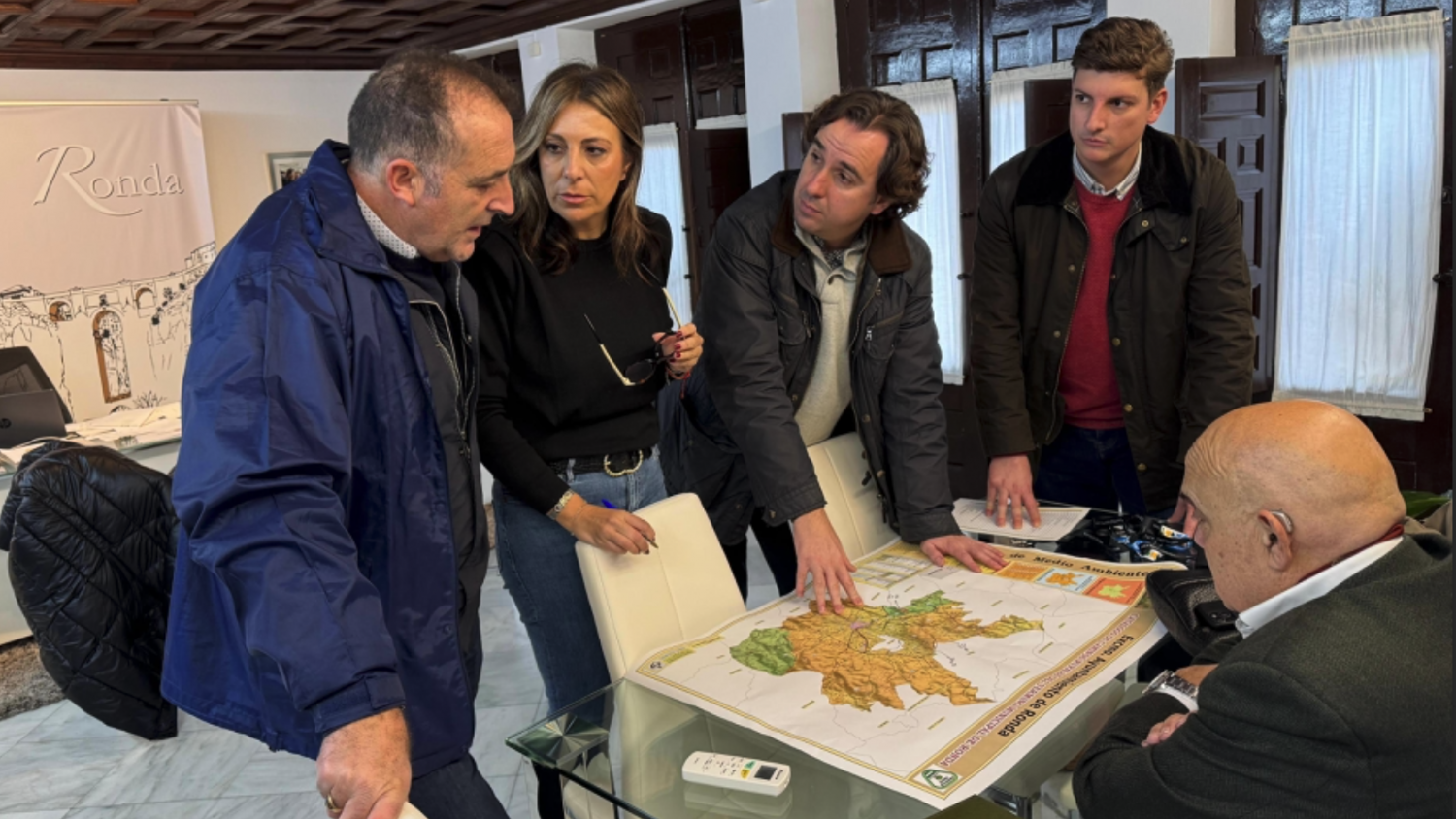 El Ayuntamiento de Ronda trabaja para restablecer las comunicaciones rurales afectadas por el temporal