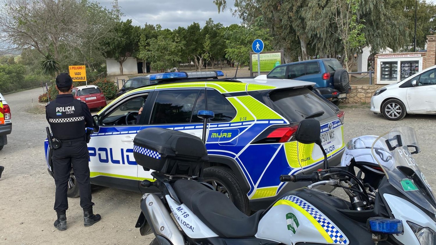 La Policía Local de Mijas desarrolló en enero una amplia labor de prevención, control y vigilancia 
