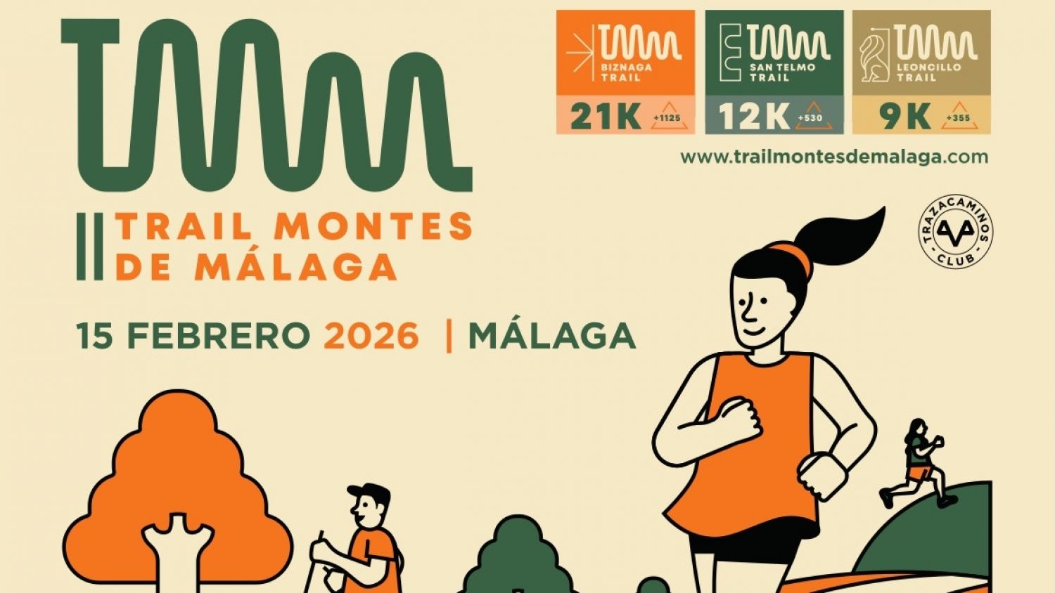 El II Trail Montes de Málaga agota sus 700 dorsales para la cita de este domingo