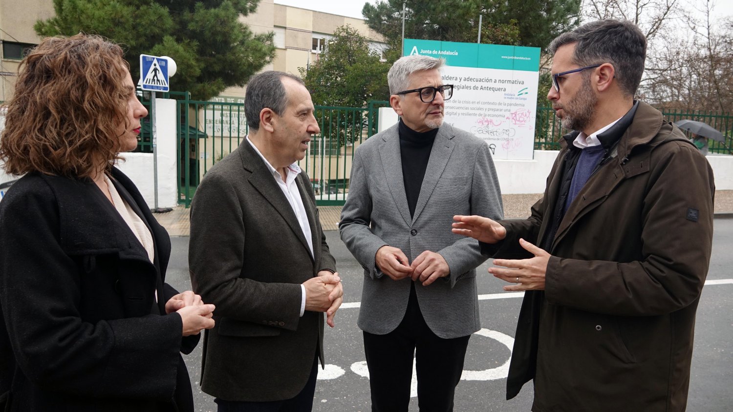 Josele Aguilar exige a la Junta una solución urgente para el IES Los Colegiales ante su 'grave situación estructural'