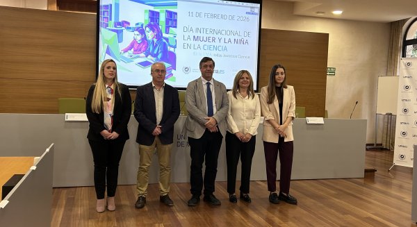 El rector de la UMA presenta las actividades para celebrar el Día Internacional de la Mujer y la Niña en la Ciencia