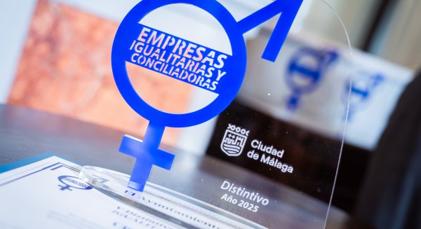  Málaga participa en el acto de entrega de los distintivos 'Empresa Malagueña Igualitaria y Conciliadora'