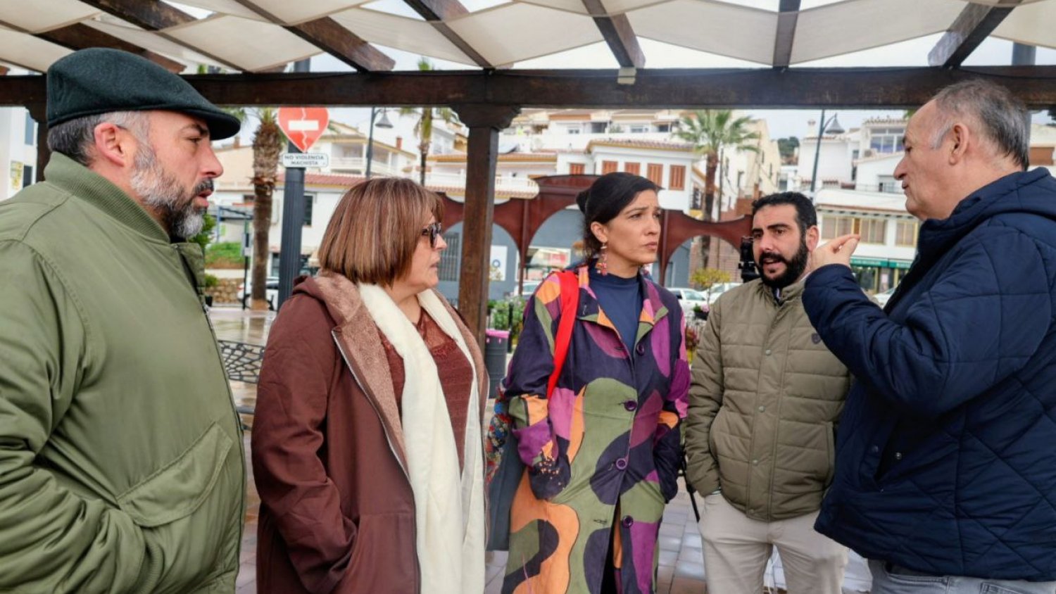 La coordinadora provincial de IU Málaga, Toni Morillas declara que el cambio climático es una realidad innegable