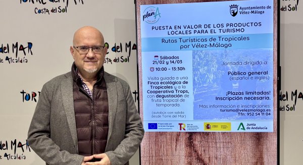 Vélez-Málaga lanza las ‘Rutas Turísticas Tropicales’ para unir el sector agrícola con el turismo sostenible