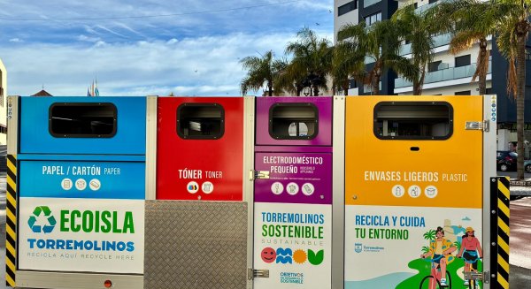 Torremolinos estrena un sistema de ‘ecopuntos móviles’ para acercar el reciclaje de proximidad a todos los barrios