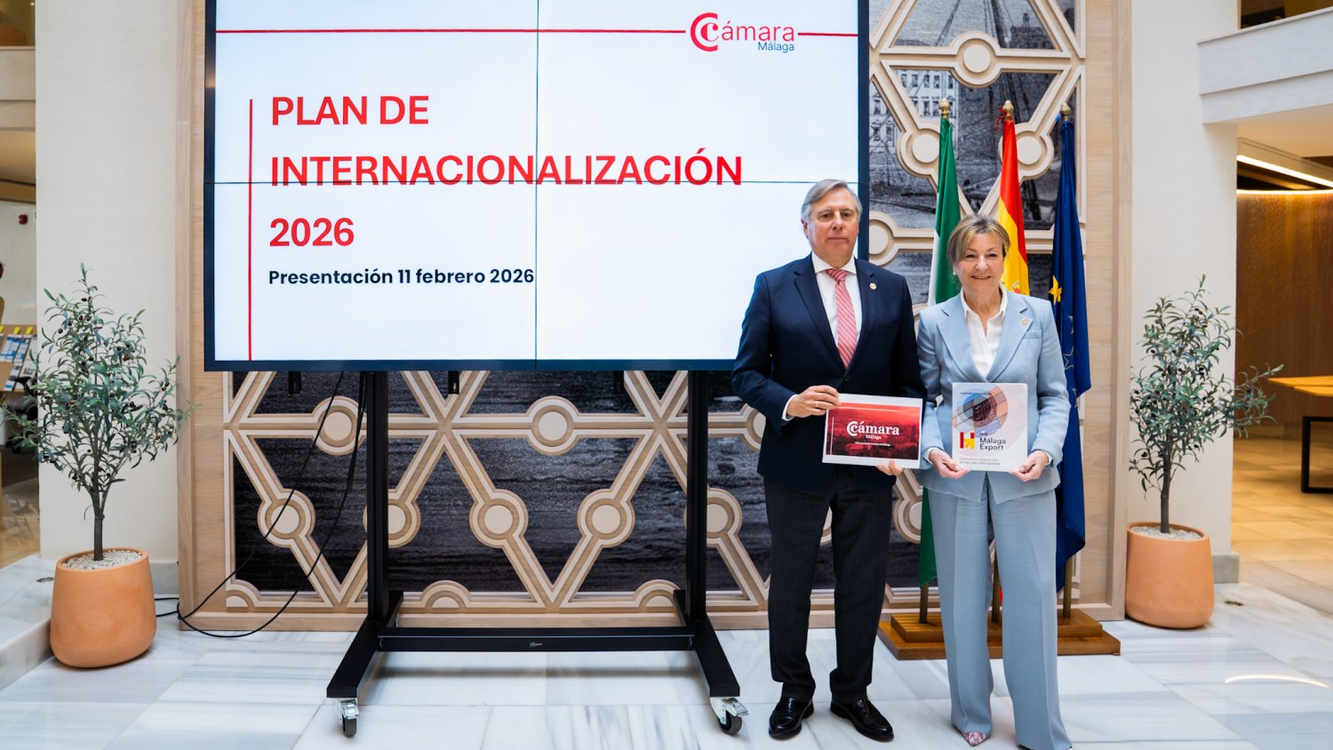 La Cámara de Comercio de Málaga redobla su apuesta internacional para 2026 