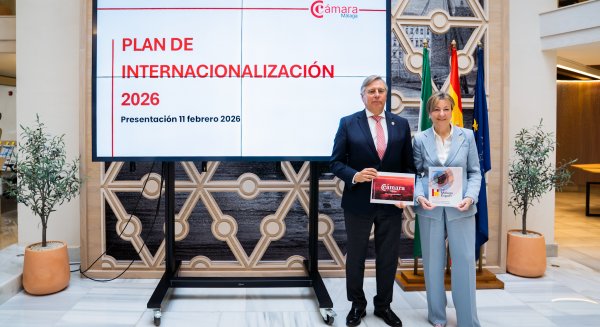 La Cámara de Comercio de Málaga redobla su apuesta internacional para 2026 