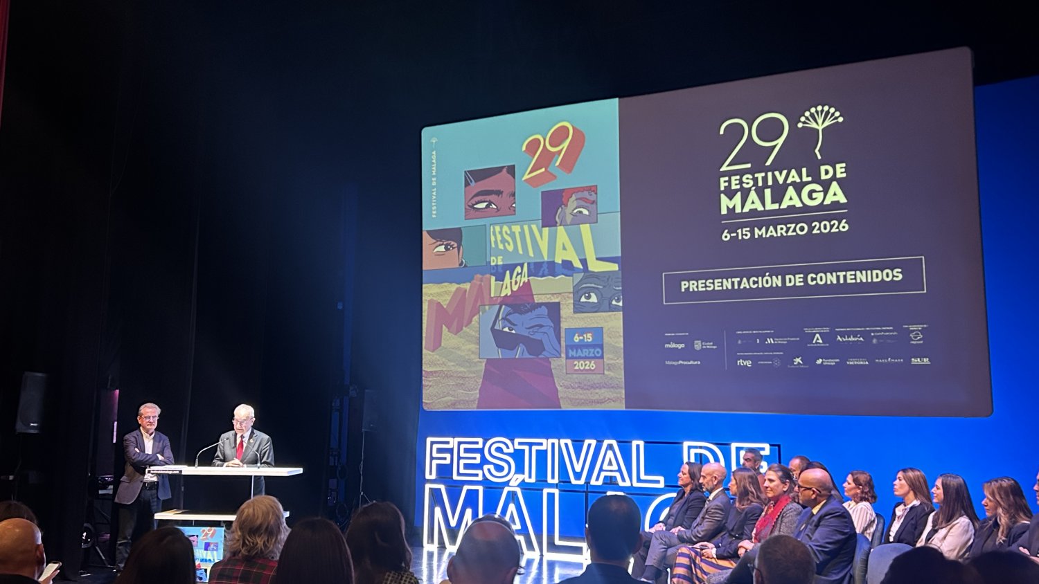 El director del Festival de Málaga, Juan Antonio Vigar presenta los contenidos de su 29º edición