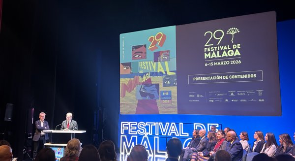 El director del Festival de Málaga, Juan Antonio Vigar presenta los contenidos de su 29º edición