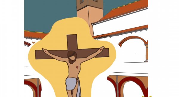 La juventud cofrade de Vélez-Málaga se une en un Vía Crucis de fe por las calles del centro histórico